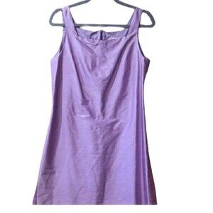 Alberto Biani New York Lavender Silk Career Shift Dress 46